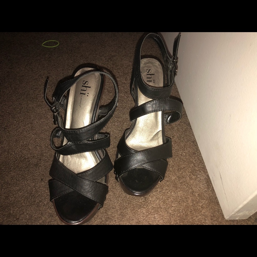 High heels.